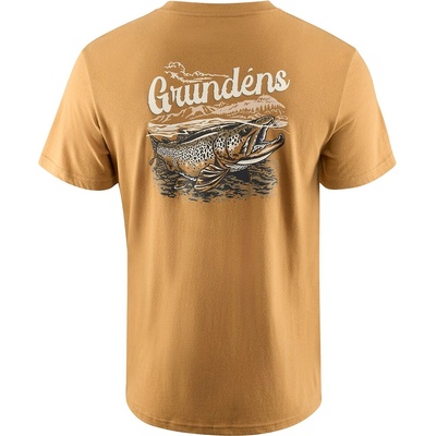 Grundéns tričko Leroy Brown SS T-Shirt Whiskey