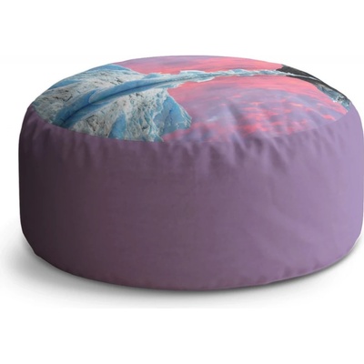 Sablio Taburet Circle Ledovec: 40x50 cm
