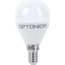 Optonica LED žárovka E14 G45 8W 8W Neutrální bílá