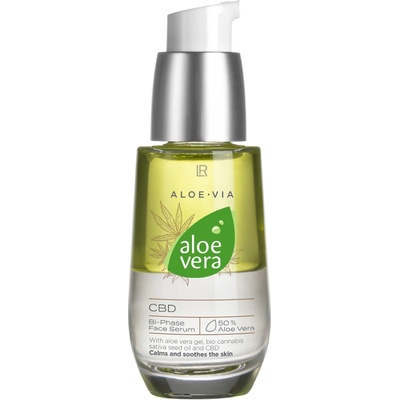 LR Health Beauty Aloe Vera CBD dvoufázové pleťové sérum 30 ml