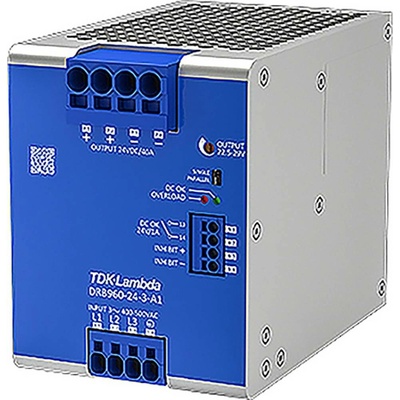 TDK DRB960-24-3-A1 sieťový zdroj na montážnu lištu (DIN lištu), 29 V/DC, 20 A, 480 W, výstupy 1 x