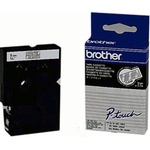 Brother P-Touch TC-195 white on clear 9mm (TC-195)