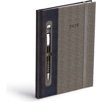 MFP T805 A5 Týdenní 2026 dark blue/gray