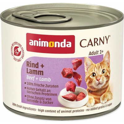 Animonda Carny Adult hovädzie a jahňa 200 g