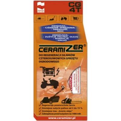 CERAMIZER Přísada do oleje pro 4-taktní motory zahradní techniky 4 ml