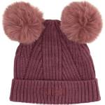 Guess Детска зимна шапка Guess - С помпони, бордо, L (20254-J3BZ04-Z2QP0-A41X-L) - baby