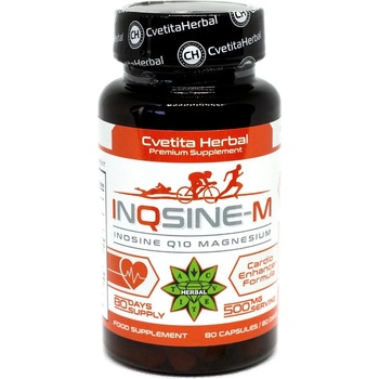 Cvetita Herbal InQsine-M, 500 mg, 80 капсули, Cvetita Herbal