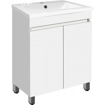 Image 1 of Inter Ceramic Долен шкаф за баня ICP 5081, Inter Ceramic, PVC, бял, с умивалник, 50x39x81см (5081)