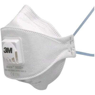 CXS Filtrační polomaska 3M Aura GEN3, FFP2, 9322, bulk