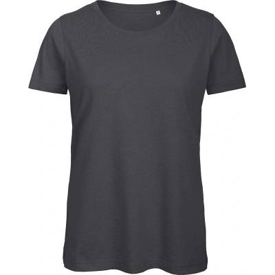 B&C Inspire T /women Dámske tričko Medium Fit z bio bavlny sivá dark