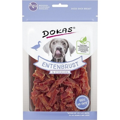 Dokas Sušené Kačacie Prsia v Kúsočkoch 70 g