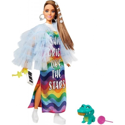 Barbie Extra Stylová dlouhovláska Lollipop