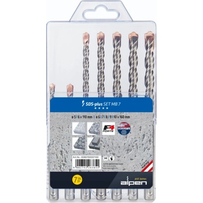 Alpen SDS-plus F4 MB7 5-6x110/6- 7-8-9-10x160