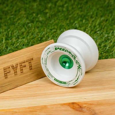 yoyo Speedaholic XX Bílá + zelené logo Michael Malik edice
