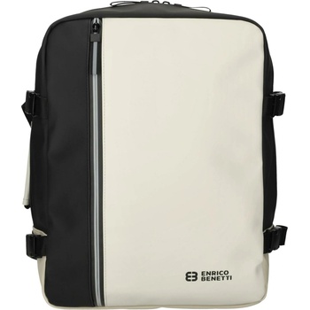 Enrico Benetti Раница Enrico Benetti Bergen 56004 Black Beige Enrico Benetti | Bezhov | МЪЖЕ | UNI