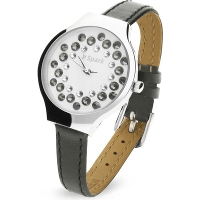 Spark se Swarovski Elements Dotty šedé ZDT29HSN