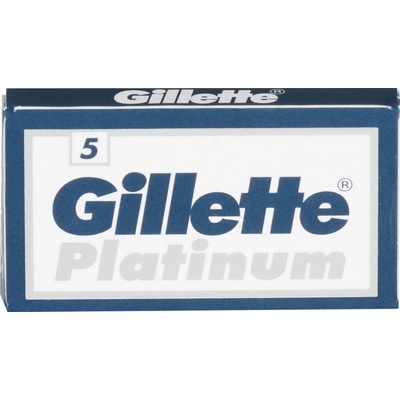 Gillette Platinum Double Edge žiletky 5 ks