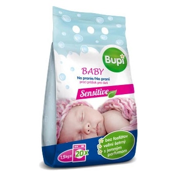 Bupi Baby Sensitive prací prášok pre deti 20 PD 1,5 kg