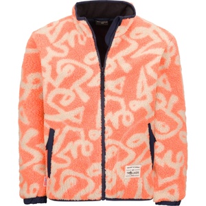 TROLLKIDS Детско поларено яке Trollkids Kid's Lyngdal Jacket Fleece jacket - Vivid Orange / Cashew - размер 128 (EU) (703-7238-0317)