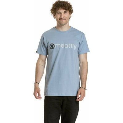 Meatfly мъжка тениска Joe Stonewash | Сива Meatfly | Siv | МЪЖЕ | S