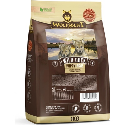 Wolfsblut Dog Puppy Large Breed Wild Duck 1 kg