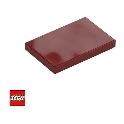 LEGO® 26603 Dlaždice 2x3 Tmavě-Červená