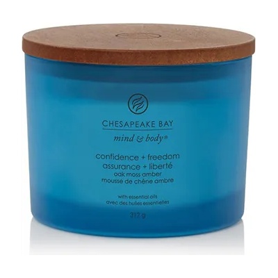 Chesapeake Bay Confidence + Freedom ароматна свещ с 3 фитила 312 гр