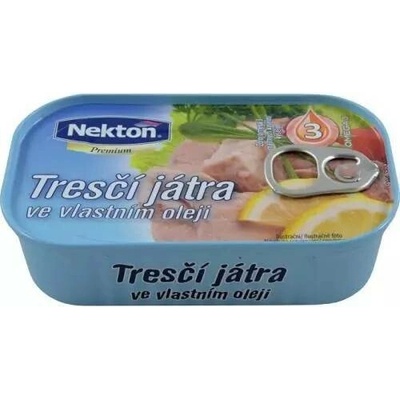 Nekton tresčí játra 115 g
