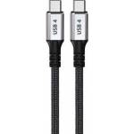 TB Print Cable USB TB Print Thunderbolt - Thunderbolt 2 m Black/Silver (AKTBXIACCTB200B)