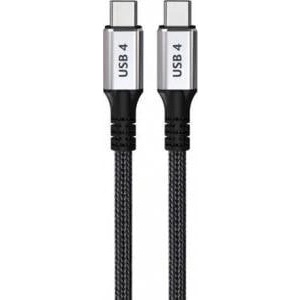 TB Print Cable USB TB Print Thunderbolt - Thunderbolt 2 m Black/Silver (AKTBXIACCTB200B)
