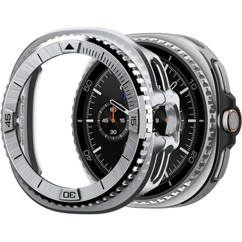 Spigen Калъф Spigen Bezel Tune Pro Pilot за Samsung Galaxy Watch 8 Classic 46mm - сребрист