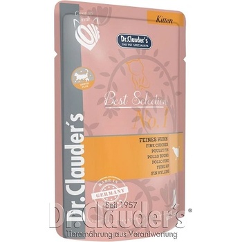 Dr.Clauder's Best Selection Kitten Fine Chicken-храна за подрастващи котенца с пиле, 85 гр