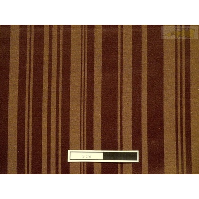 potahová látka 4004 hnědá s proužky š.280cm