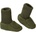 disana Детски пантофи disana Kid's Walk-Schuhe House slippers - Oliv - размер 1 (702-4666-0711)