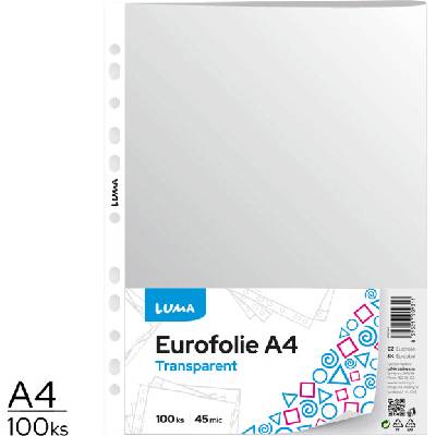 Eurofolie A4 - transparentní LUMA LUMA trading s.r.o.