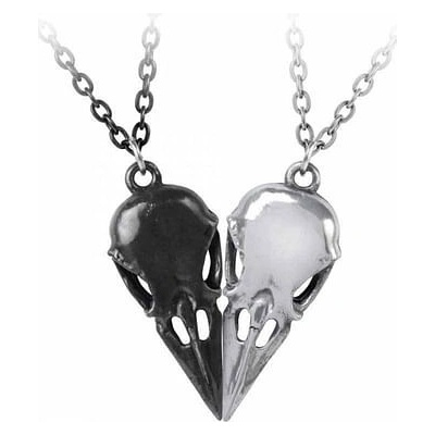Alchemy Gothic Srdce z havraních lebek P834