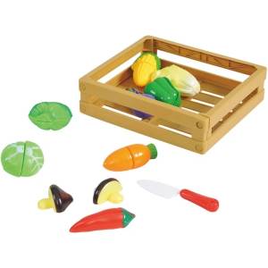 Playgo Детски игрален комплект PlayGo - Нарежи и сподели зеленчуци, 11 части (30013) - ozone