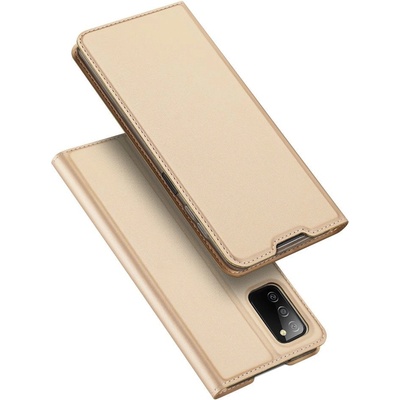 Dux Ducis Калъф Dux Ducis Skin Pro Bookcase, за Samsung Galaxy A03s, златист (6934913049723)