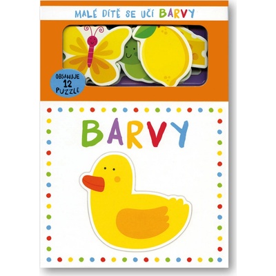 Malé dítě se učí barvy