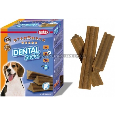Nobby StarSnack Dental Sticks medium 560 g 28 ks