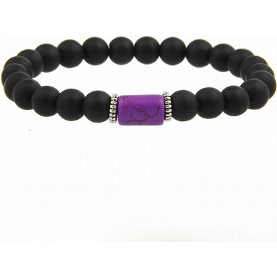 Naky Achátový s magnezitem modrá N5404