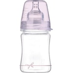 LOVI Шише Lovi - Baby Shower, стъклено, 150 ml, 0м+, розово (74/104g) - ozone