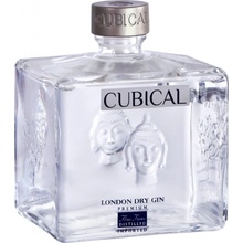 Cubical Premium London Dry Gin 40% 0,7 l (čistá fľaša)