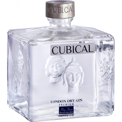 Cubical Premium London Dry Gin 40% 0,7 l (čistá fľaša)