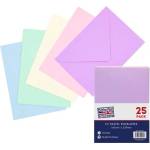 PUKKA PAD Плик, C5, перфориран, PUKKA PAD " Pastel", смесени цветове 9060-ENV (9060-ENV)