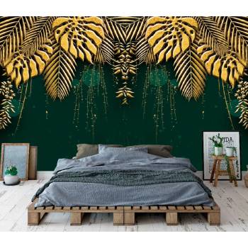 Image 1 of Art Gift Decor Фототапет Златна Джунгла