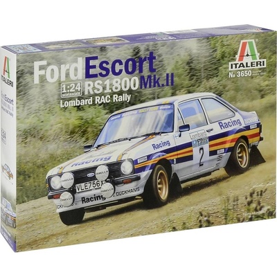 Italeri 3650 Ford Escort RS 1800 MK.II Lombard model auta stavebnice 1:24