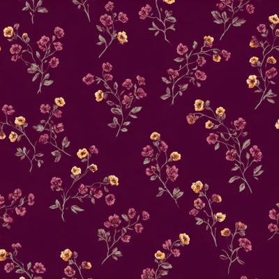 Takoy Softshell zimný ostružinové kvety Flowers love