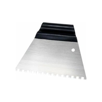 Špachtľa Kubala, plast, oceľ, zub 4x4mm,180mm