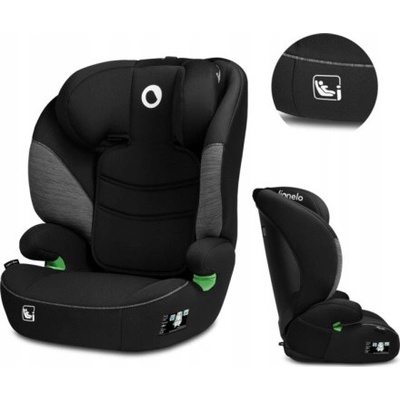 LIONELO Lars i-Size 2023 Black Grey 156551